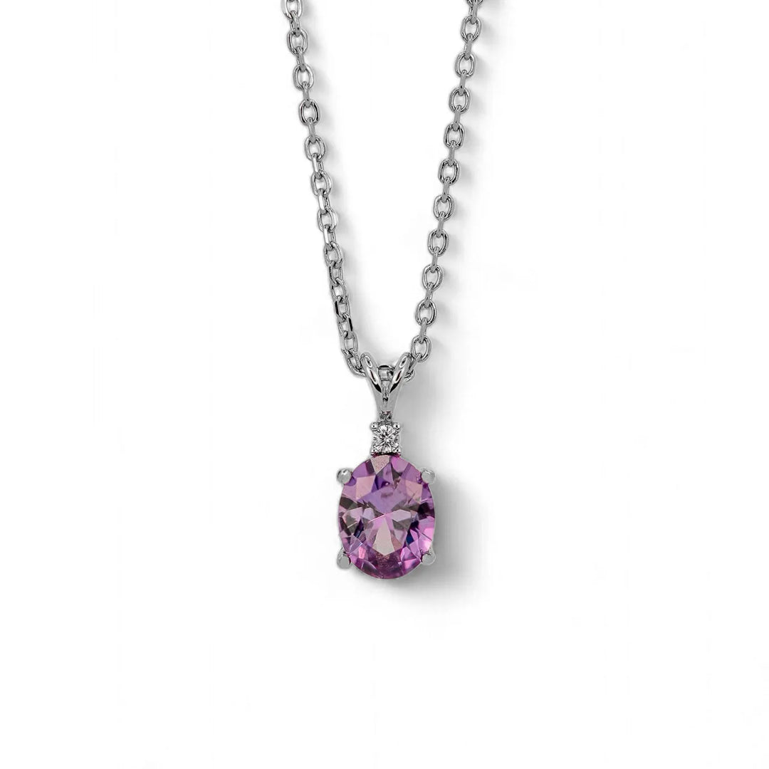 The Oval Cut Alexandrite Pendant: A Masterpiece in KBLS Silver